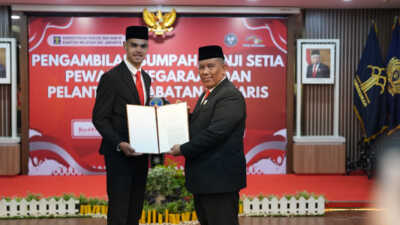 Jens Raven resmi jadi WNI