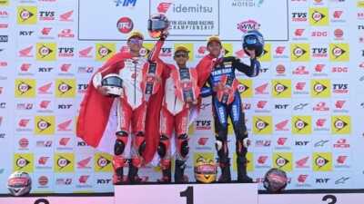 Pebalap Indonesia di podium Asia Road Racing Championship (ARRC) 2024