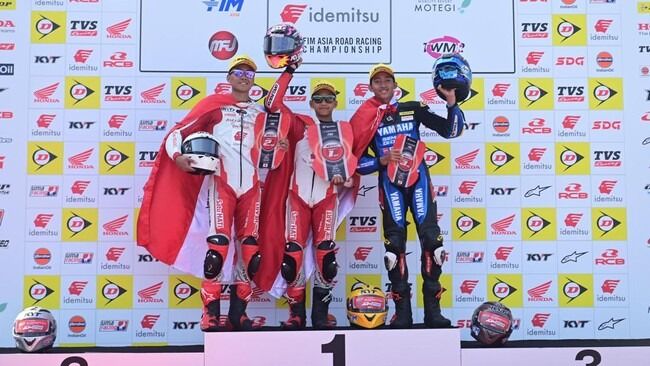 Pebalap Indonesia di podium Asia Road Racing Championship (ARRC) 2024