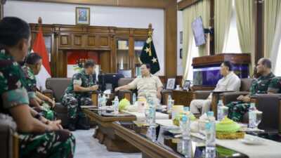 Prabowo Subianto kunjungan kerja di Akmil Magelang