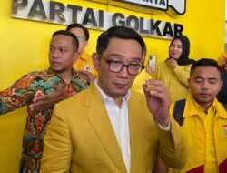 Ridwan Kamil Satu-satunya Kader yang Didorong Golkar di Pilgub Jabar 2024