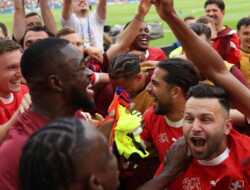 Mengejutkan, Swiss Melaju ke Perempat Final Piala Eropa 2024, Singkirkan Italia 2-0
