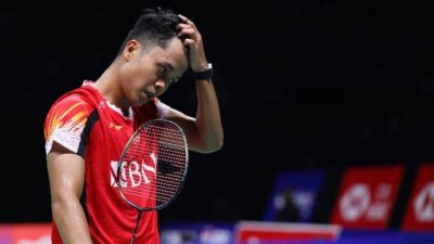 BULU TANGKIS - Ginting Terhenti di Babak Pertama Denmark Open 2024
