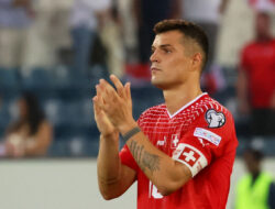 EURO 2024 — Granit Xhaka Harap Kesuksesan Leverkusen Bisa Menular ke Timnas Swiss