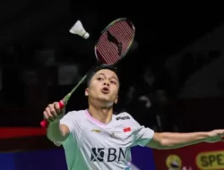 BULU TANGKIS —  Taklukkan Wakil AS di Olimpiade Paris, Ginting hanya Butuh 34 Menit