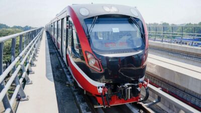 Jam Operasional LRT di Malam Pergantian Tahun Diperpajang