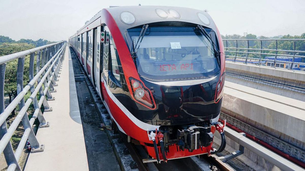 Jam Operasional LRT di Malam Pergantian Tahun Diperpajang