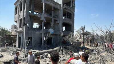 Tentara Israel Sudah Ditarik dari Khan Younis, Gaza Selatan, Sedikitnya Ditemukan 42 Mayat di Daerah Tersebut