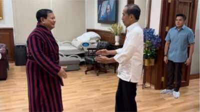 Prabowo Subianto Berterima Kasih kepada Presiden Jokowi Karena Masalah Kesehatannya yang Lama Teratasi