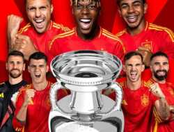 Mantap, Spanyol Raih Piala Eropa Keempatnya Setelah Libas Inggris 2-1 di Final Euro 2024
