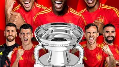 Mantap, Spanyol Raih Piala Eropa Keempatnya Setelah Libas Inggris 2-1 di Final Euro 2024