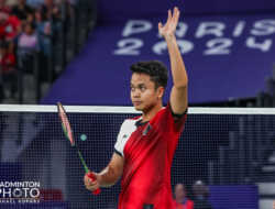 OLIMPIADE PARIS 2024 – Langkah Anthony Ginting Terhenti di Fase Grup Bulutangkis, Kalah dari Atlet Prancis