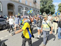 Kelompok Sayap Kanan Demonstrasi di Stockholm Serukan Muslim Diusir dari Swedia