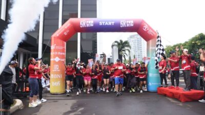 Rayakan HUT HUT ke-18 LPDB-KUMKM dan HUT ke-79 RI, LPDB Gelar FunRun 5K
