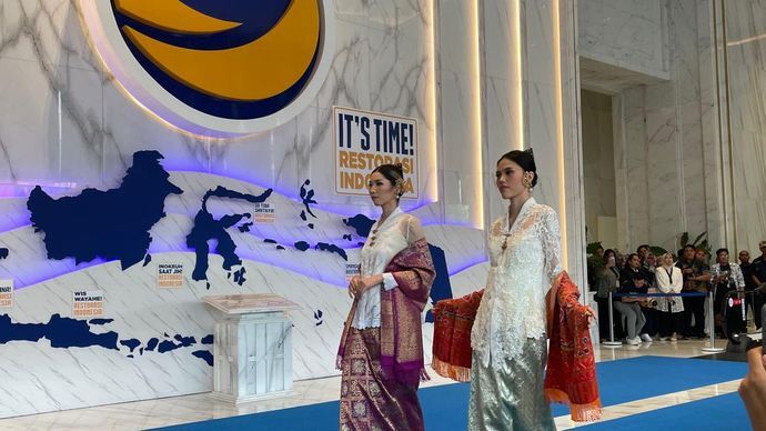 Hadirkan Disainer Ternama, Partai NasDem Gelar Peragaan Busana