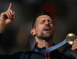 TENIS — Kalahkan Carlos Alcaraz, Djokovic Raih Medali Emas Olimpiade Paris 2024
