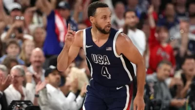 OLIMPIADE PARIS 2024  -- Hajar Prancis, AS Raih Medali Emas Cabang Basket