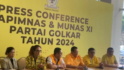 MUNAS PARTAI GOLKAR — Sore Ini Panitia Buka Pendaftaran Caketum, Apa Saja Syaratnya?