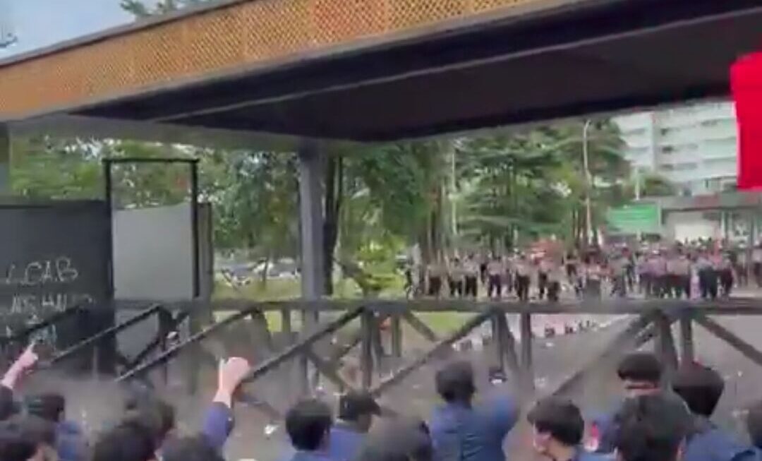 Begini Kondisi Pagar Gerbang Pancasila DPR yang Dijebol