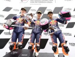 Veda Ega Pratama Raih Podium Perdana di Red Bull Rookies Cup Austria