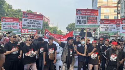 Minta Banser Usir Massa yang Demo di Kantor PBNU, GP Ansor: Gebuk Saja kalau Tak Mau Pergi