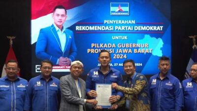 Demokrat Resmi Dukung Duet Dedi Mulyadi-Erwan Setiawan di Pilgub Jabar 2024