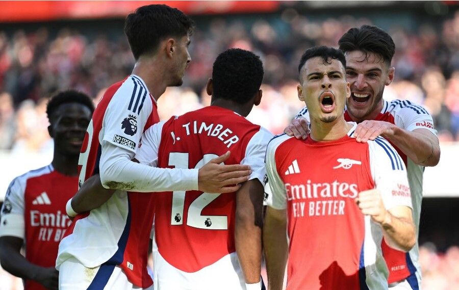 Arsenal Raih Kemenangan Dramatis 4-2 Atas Leicester City di Emirates Stadium