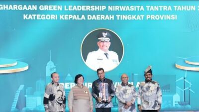 Sejumlah kepala daerah dan anggota DPRD Terima Penghargaan Green Leadership Nirwasitra Tantra 2024