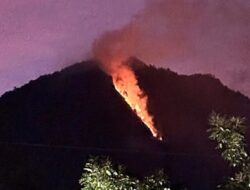 Gunung Telomoyo Semarang Terbakar Akibat Aktivitas Masyarakat Ini