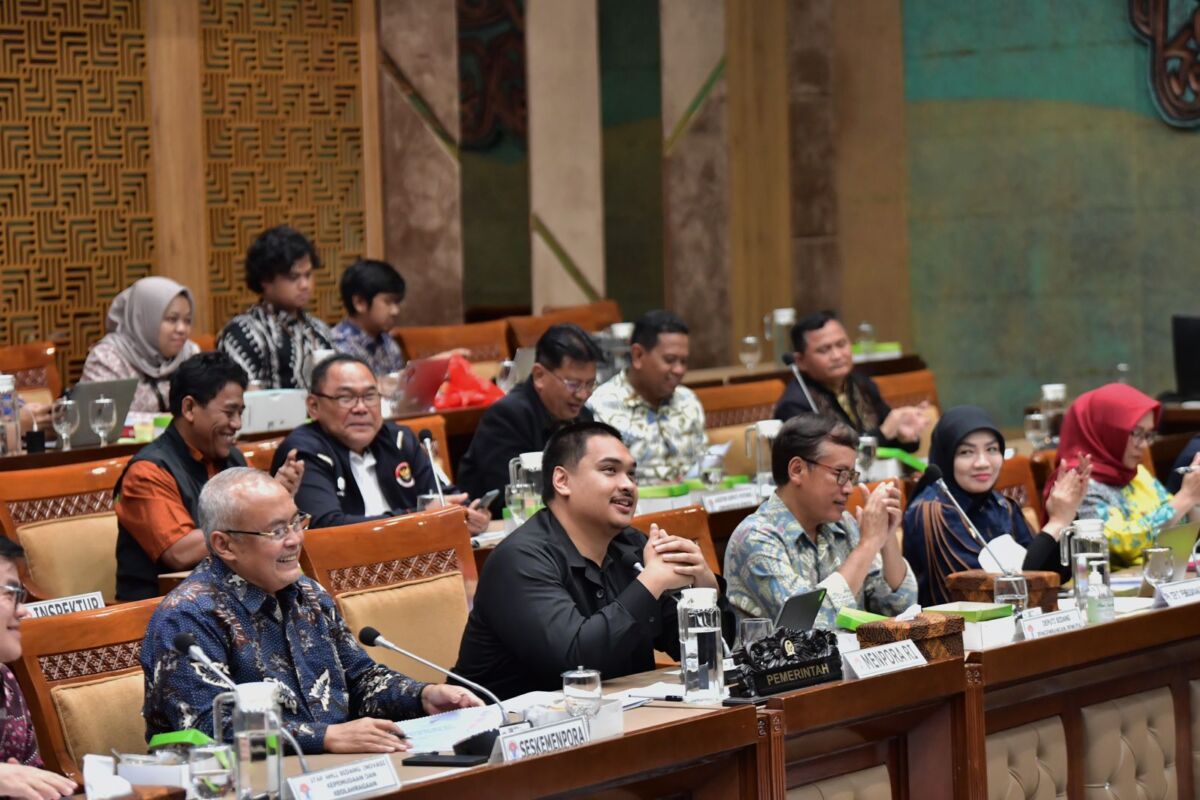 Komisi X DPR  Setujui Pagu Definitif Kemenpora Tahun Anggaran 2025