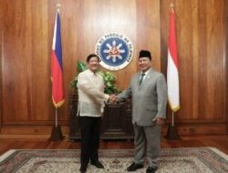 Menhan Prabowo Bertemu Presiden Filipina di Istana Malacanang Manila, Jumat