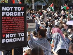 Ribuan Orang Berunjuk Rasa di Australia Serukan Gencatan Senjata dan Akhiri Konflik di Gaza dan Lebanon