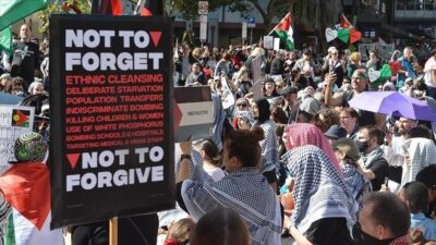 Ribuan Orang Berunjuk Rasa di Australia Serukan Gencatan Senjata dan Akhiri Konflik di Gaza dan Lebanon