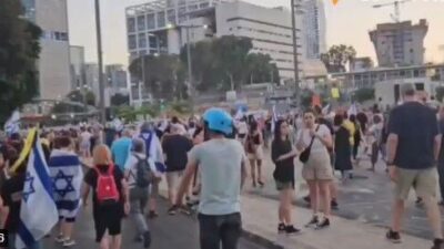 Ratusan Warga Israel Berunjuk Rasa Tuntut Penghentian Perang di Gaza