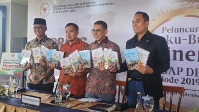 Rangkum Perjalanan Kinerja Selama 2019-2024, BKSAP DPR Luncurkan 4 Buku