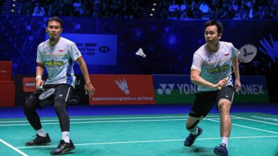 BULU TANGKIS -- Menang Atas Wakil China,  The Daddies Melangkah ke 16 Besar Arctic Open 2024