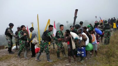Lebih dari 500 Warga Nduga Provinsi Papua Pegunungan Berikrar Cinta NKRI