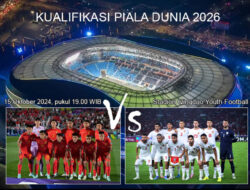 KUALIFIKASI PIALA DUNIA 2026 — Jadwal Siaran Langsung China vs Indonesia