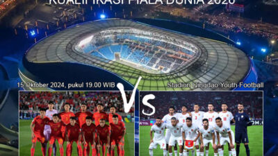 KUALIFIKASI PIALA DUNIA 2026 -- Jadwal Siaran Langsung China vs Indonesia