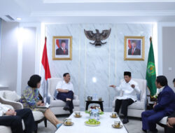 Menag Terima Kunjungan Luhut Binsar Panjaitan Bahas Soal Ini