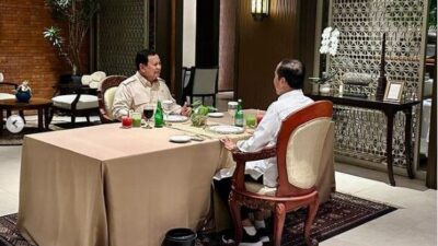 Sebelas Hari Jelang Pelantikan Presiden, Jokowi dan Prabowo Santap Malam Hingga Lebih dari Dua Jam