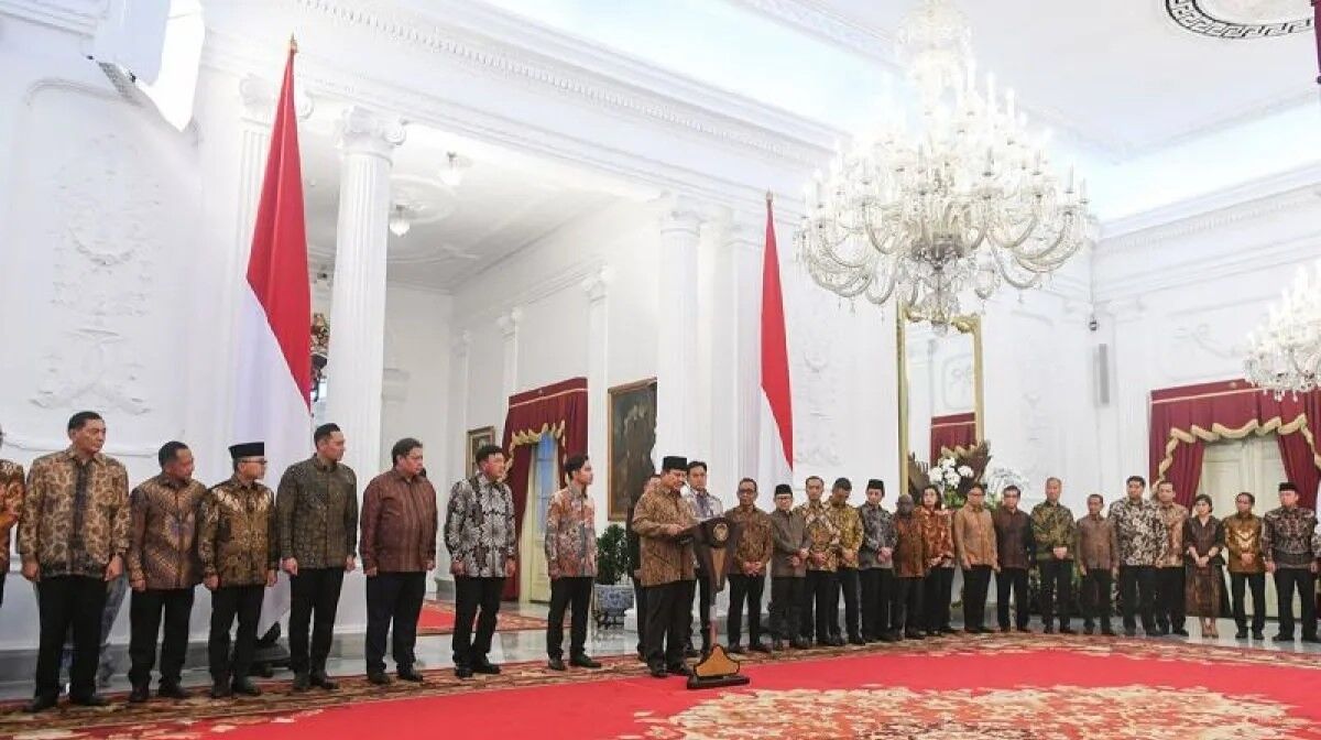 Sidang Paripurna Perdana Kabinet Prabowo Digelar Rabu