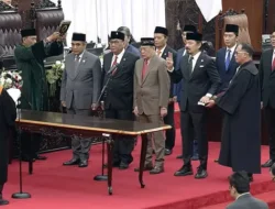 Sembilan Pimpinan MPR RI Periode 2024-2029 Resmi Dilantik, Ini Daftarnya