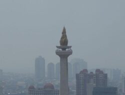 Kualitas Udara Jakarta Senin Pagi Terburuk Kelima di Dunia
