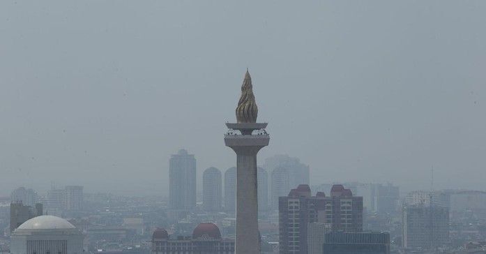 Kualitas Udara Jakarta Senin Pagi Terburuk Kelima di Dunia