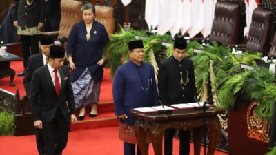 Presiden Prabowo dan Wapres Buka Bersama Kabinet Merah Putih di Istana Kepresidenan