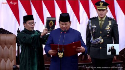 Sah! Prabowo-Gibran Resmi Dilantik Jadi Presiden dan Wapres 2024-2029