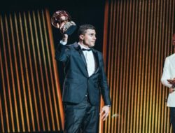 Kalahkan Duo Madrid, Rodri Raih Ballon d’Or 2024