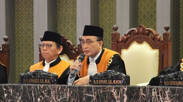 Tok! Sunarto Terpilih Jadi Ketua MA