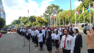 Ketua MK Resmi Lantik 735 Anggota Gugus Tugas Sengketa Pilkada 2024